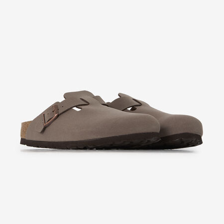 BIRKENSTOCK BOSTON BIRKO FLOR BROWN JUNIOR
