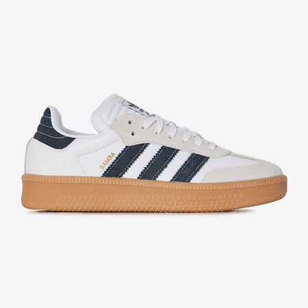 ADIDAS ORIGINALS samba SAMBA XLG DENIM WHITE/NAVY BLUE MEN
