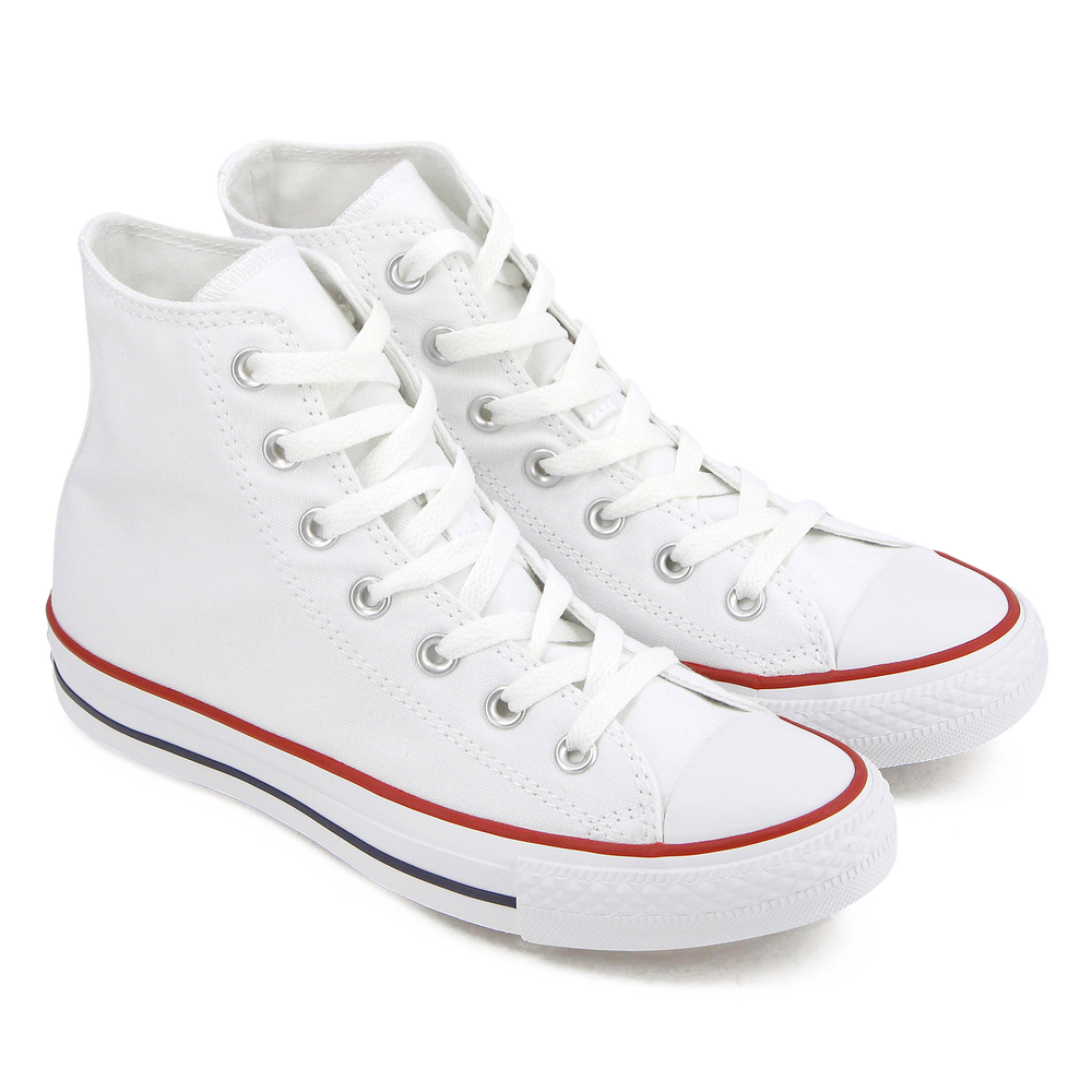 CONVERSE CHUCK TAYLOR ALL STAR HI CORE BLANC WHITE SNEAKERS WOMEN Courir