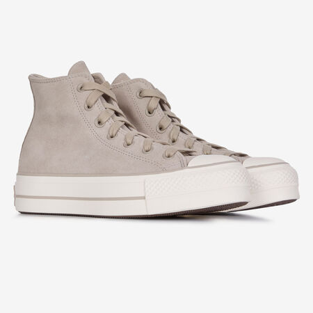 CONVERSE CHUCK TAYLOR ALL STAR LIFT HI BEIGE WOMEN