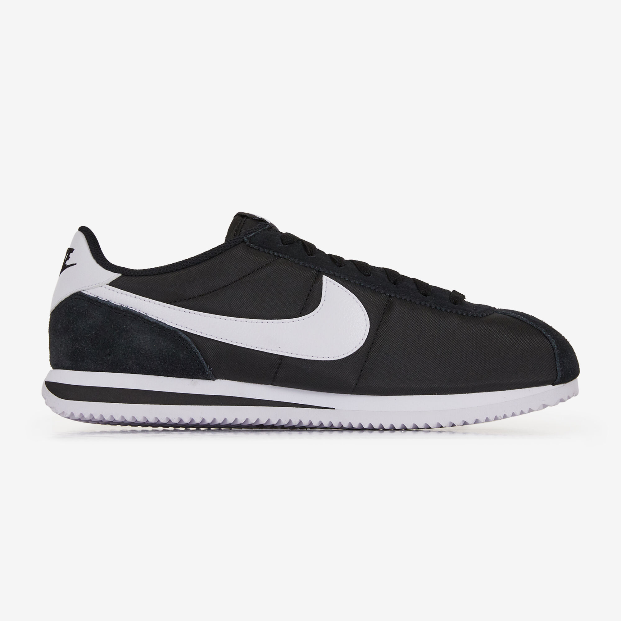 NIKE CORTEZ NYLON BLACK WHITE SNEAKERS MEN Courir