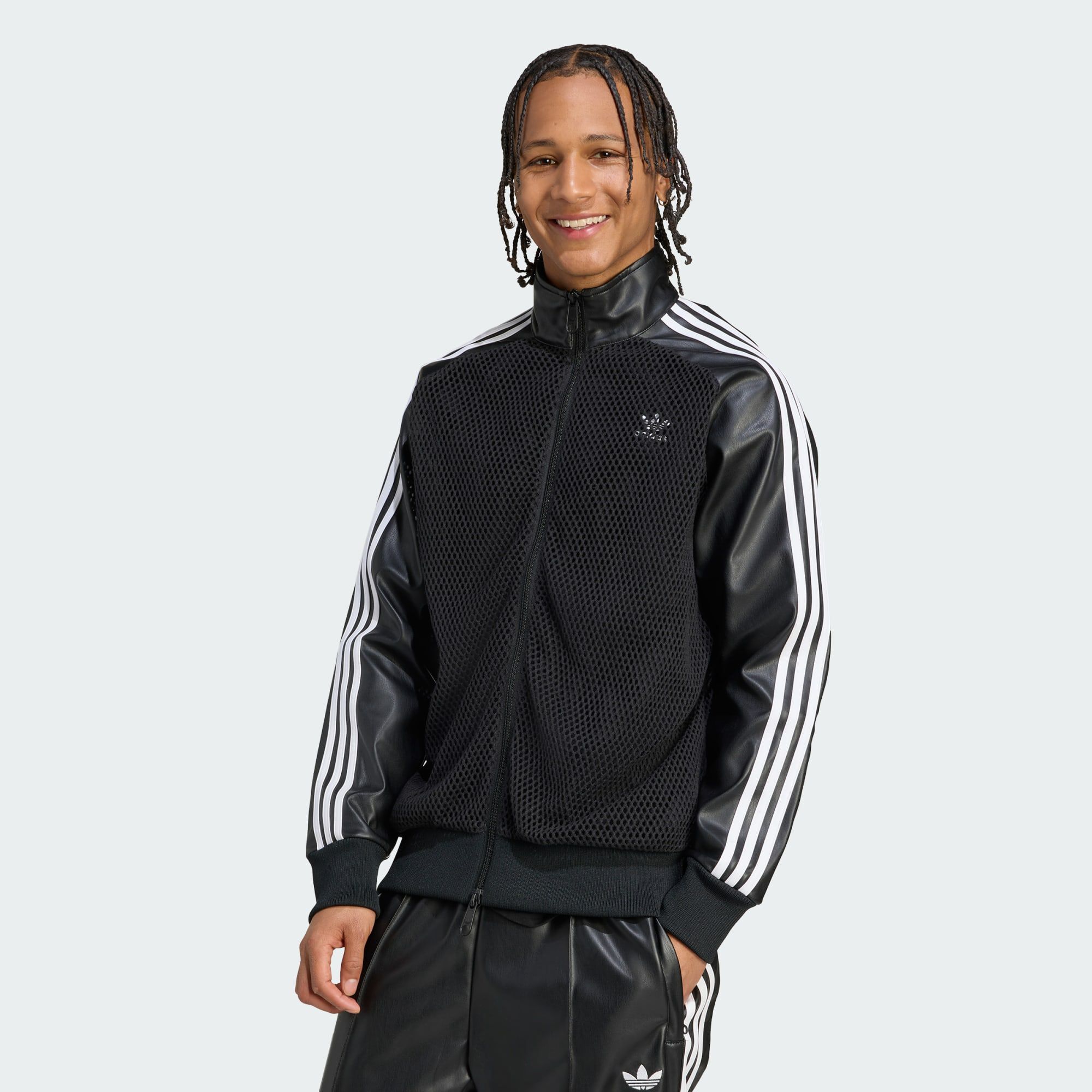 ADIDAS ORIGINALS adidas x Jeremy Scott Faux Leather Mesh