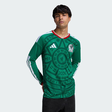 ADIDAS PERFORMANCE Mexico 26 Home Long Sleeve Jersey Bold Green MEN