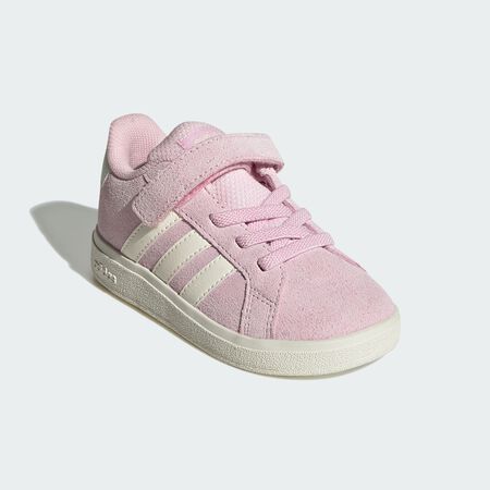 ADIDAS ORIGINALS Grand Court 2.0 Shoes Kids Clear Pink / Off White / Gold Metallic BABIES