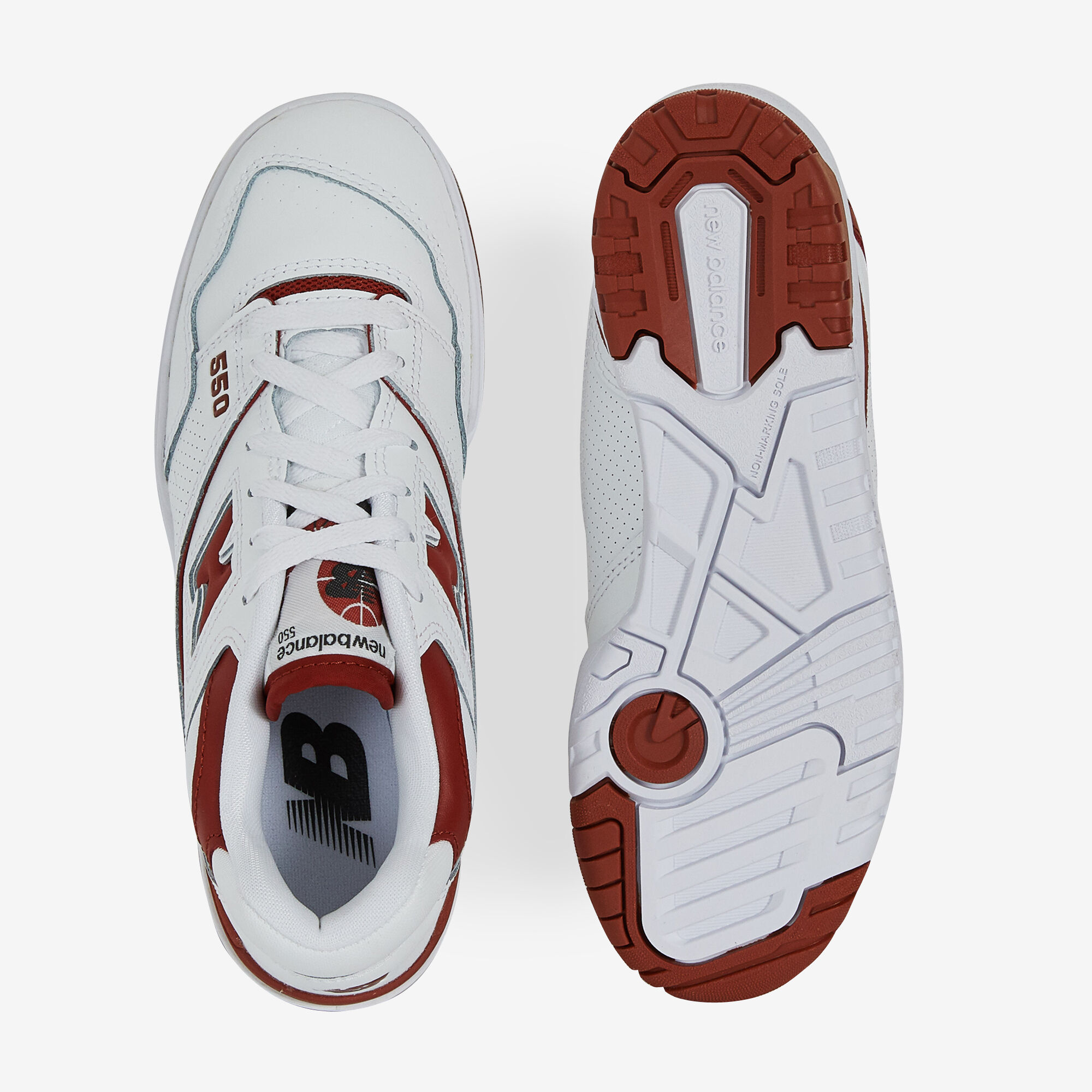 550  Blanc/rouge