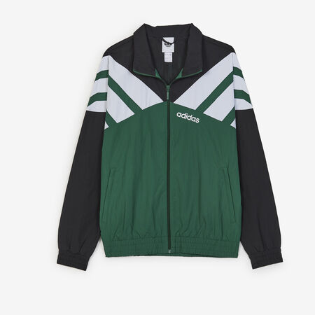 ADIDAS ORIGINALS JACKET FZ TRACKTOP GREEN/BLACK MEN