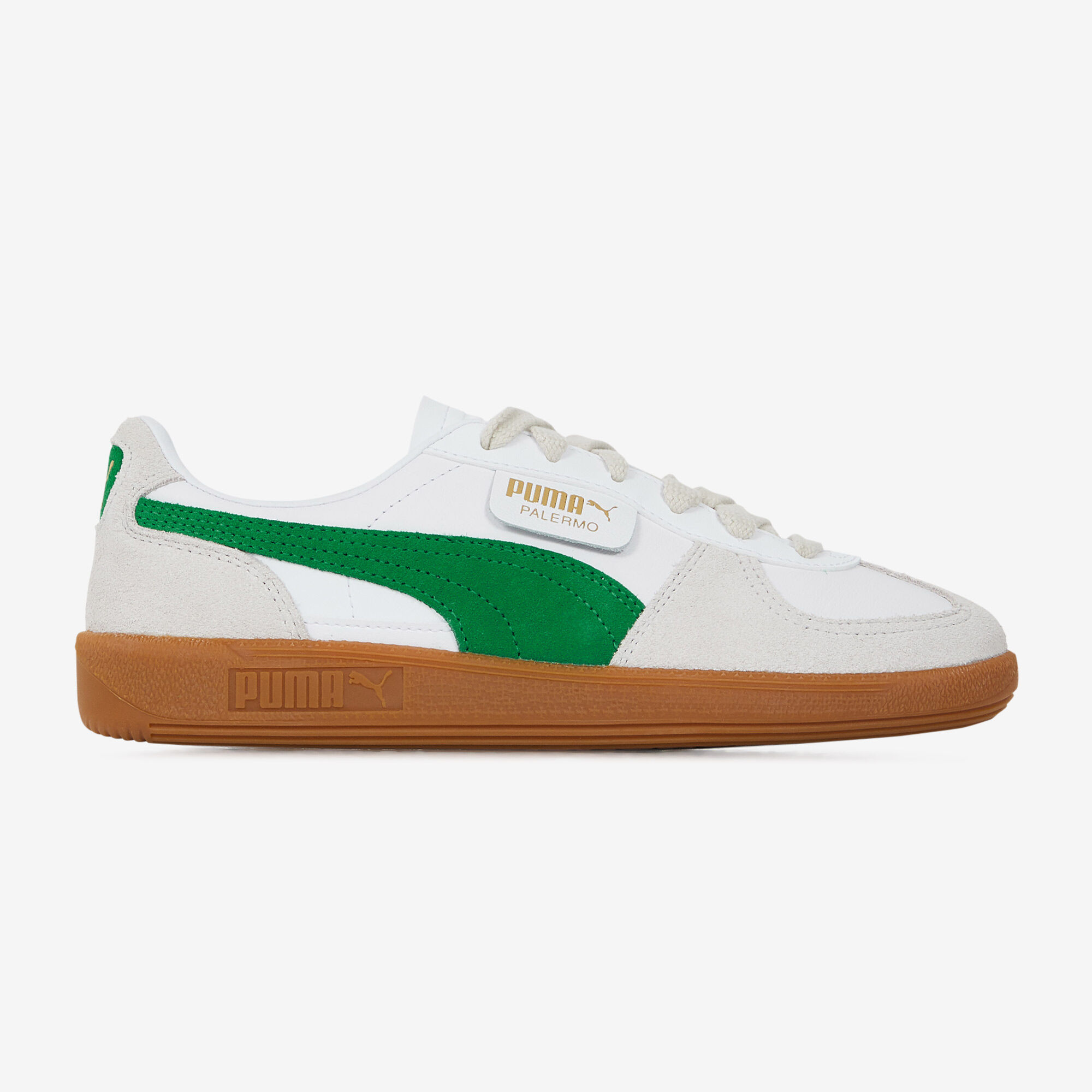 Palermo Leather  Blanc/vert