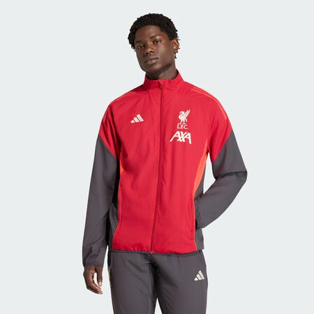 ADIDAS PERFORMANCE Liverpool FC Tiro 25 Competition Presentation Jacket Strawberry Red MEN