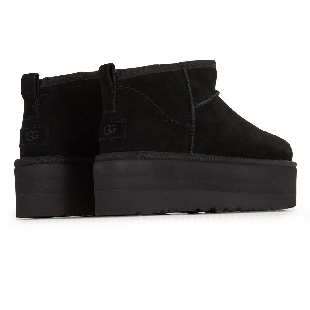 UGG CLASSIC ULTRA MINI PLATFORM BLACK - SNEAKERS WOMEN UGG CLASSIC ULTRA MINI PLATFORM BLACK - SNEAKERS WOMEN