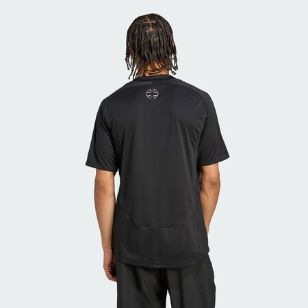 ADIDAS ORIGINALS T-shirt Teamgeist Adicolor Black / Black HOMME