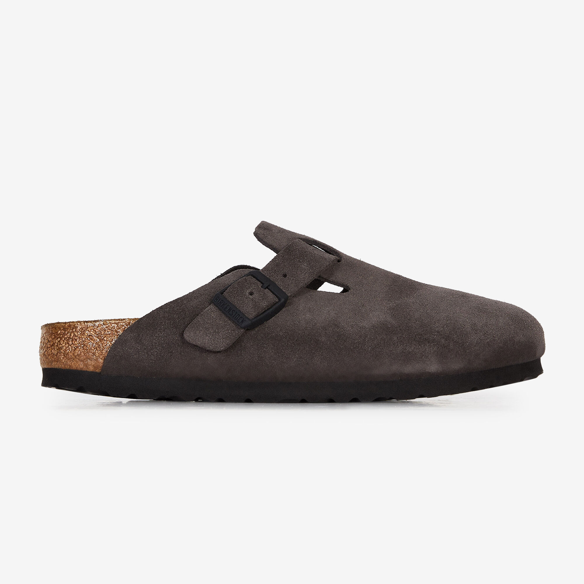 BIRKENSTOCK BOSTON SUEDE VELVET GRAY GREY - SNEAKERS WOMEN