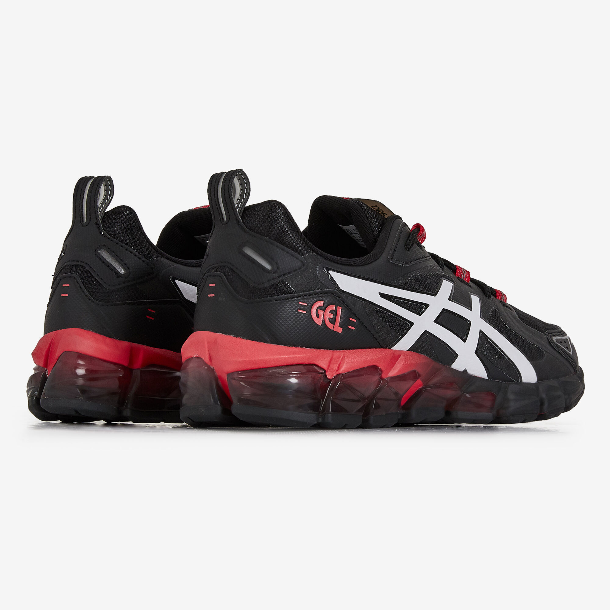ASICS GEL QUANTUM 180 6 NOIR ROUGE SNEAKERS HOMME Courir