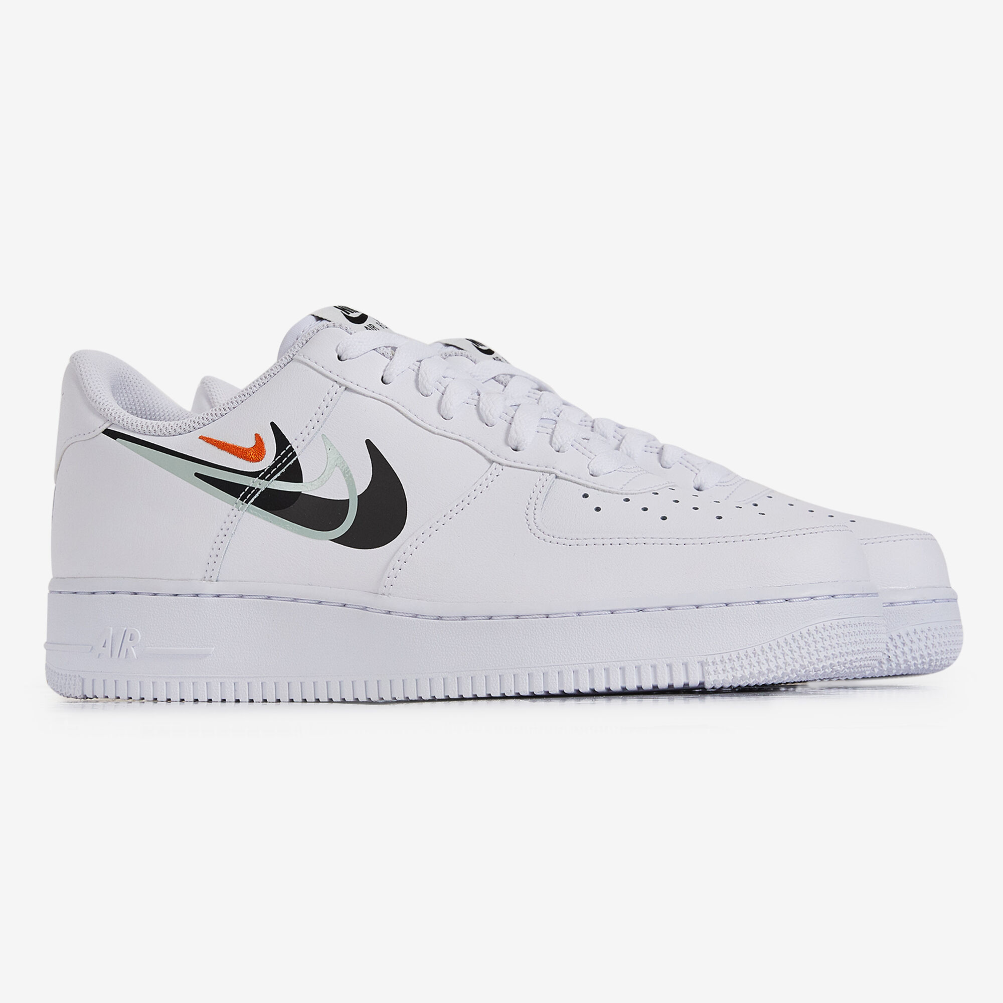 Nike air force low swoosh hot sale