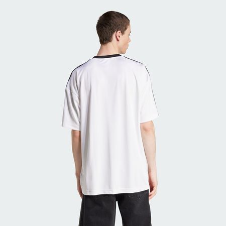 ADIDAS ORIGINALS MAILLOT ADICOLOR JACQUARD BLANC/NOIR HOMME
