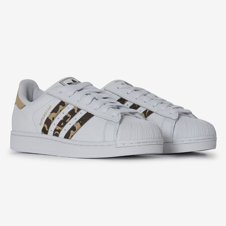 ADIDAS ORIGINALS superstar SUPERSTAR LEATHER BEIGE/WHITE WOMEN