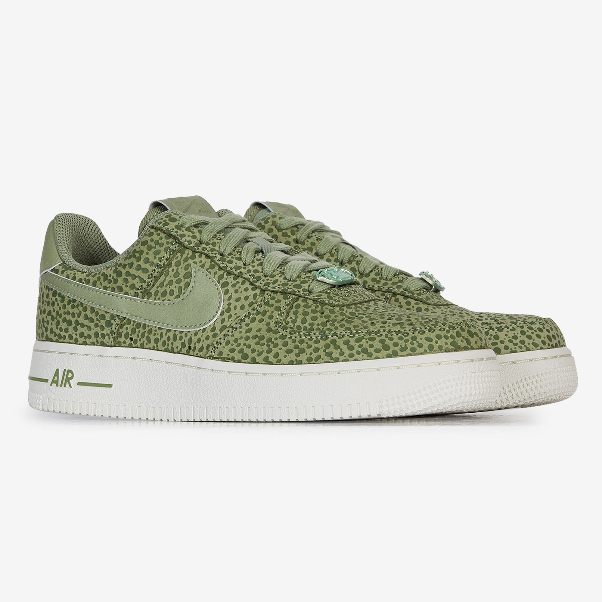 NIKE AIR FORCE 1 LOW SAFARI GREEN SNEAKERS WOMEN Courir