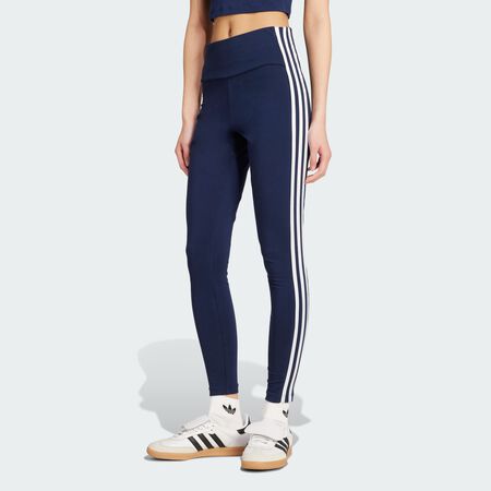 ADIDAS ORIGINALS Adicolor 3-Stripes Leggings Co Night Indigo / White WOMEN