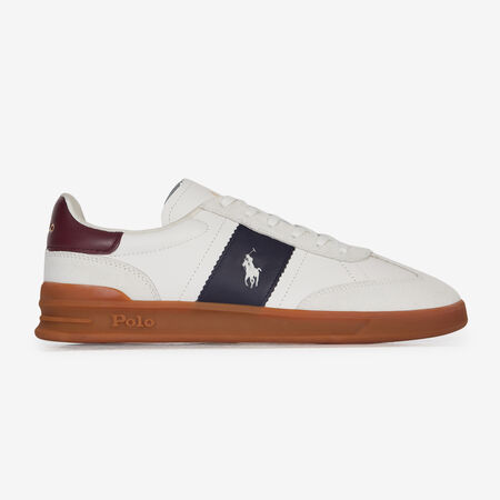 POLO RALPH LAUREN HERITAGE AERA BLANC/BORDEAUX HOMME