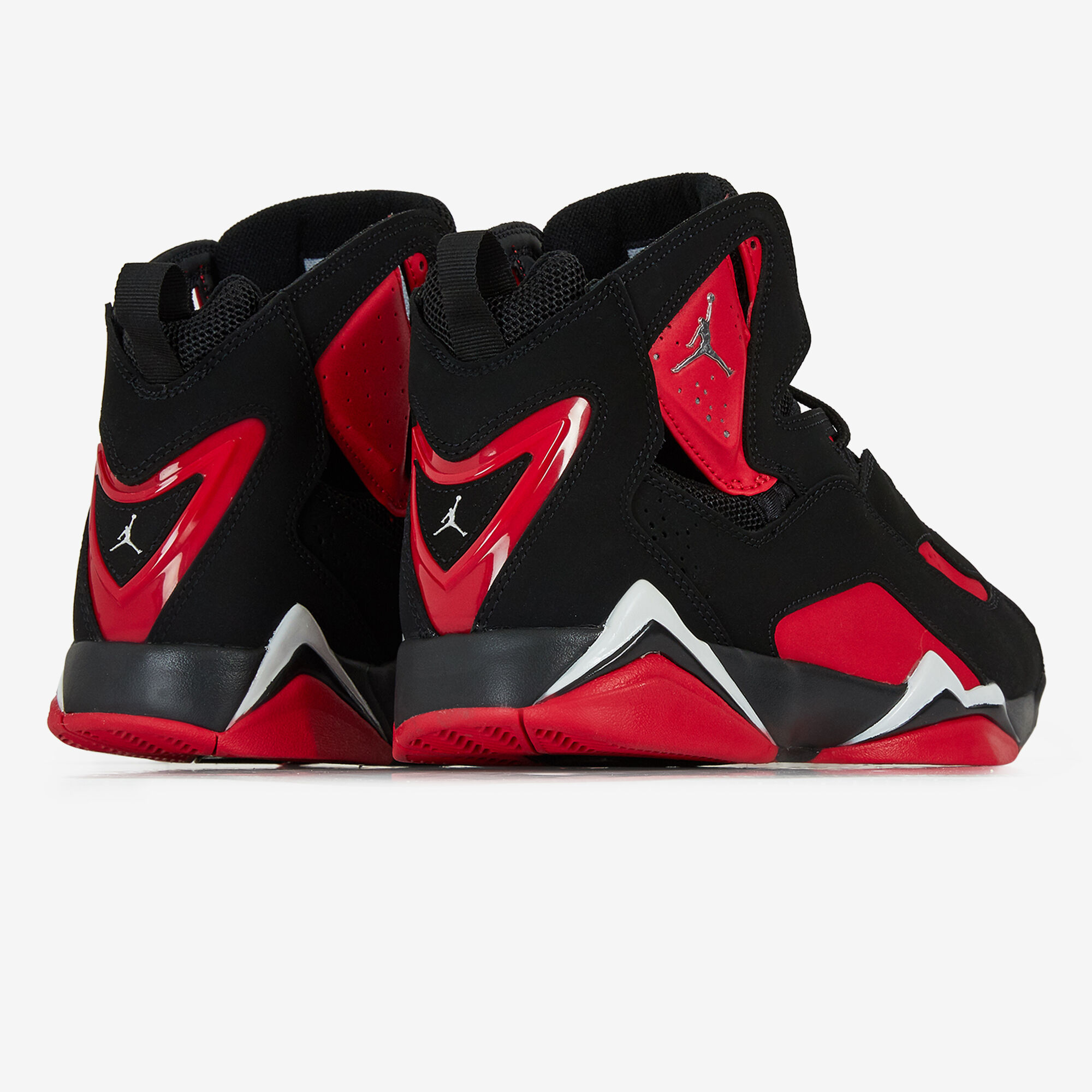 Jordan flights shop red and black