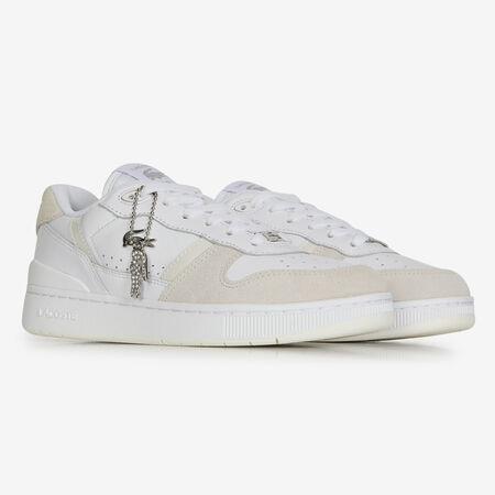 LACOSTE t-clip T-CLIP BIJOUX WHITE WOMEN