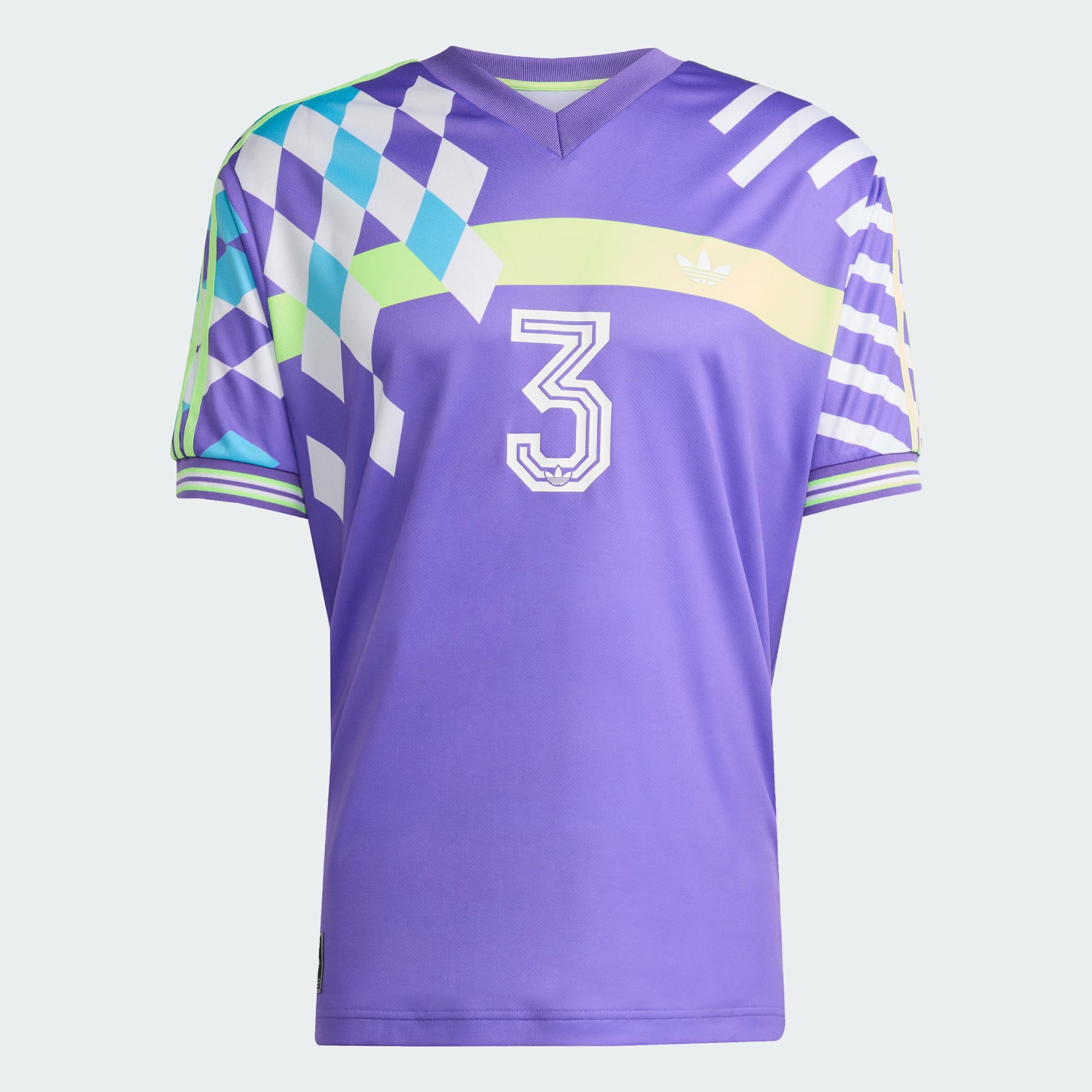 ADIDAS ORIGINALS Nuwave 90s Jersey Purple Rush - TEE-SHIRT