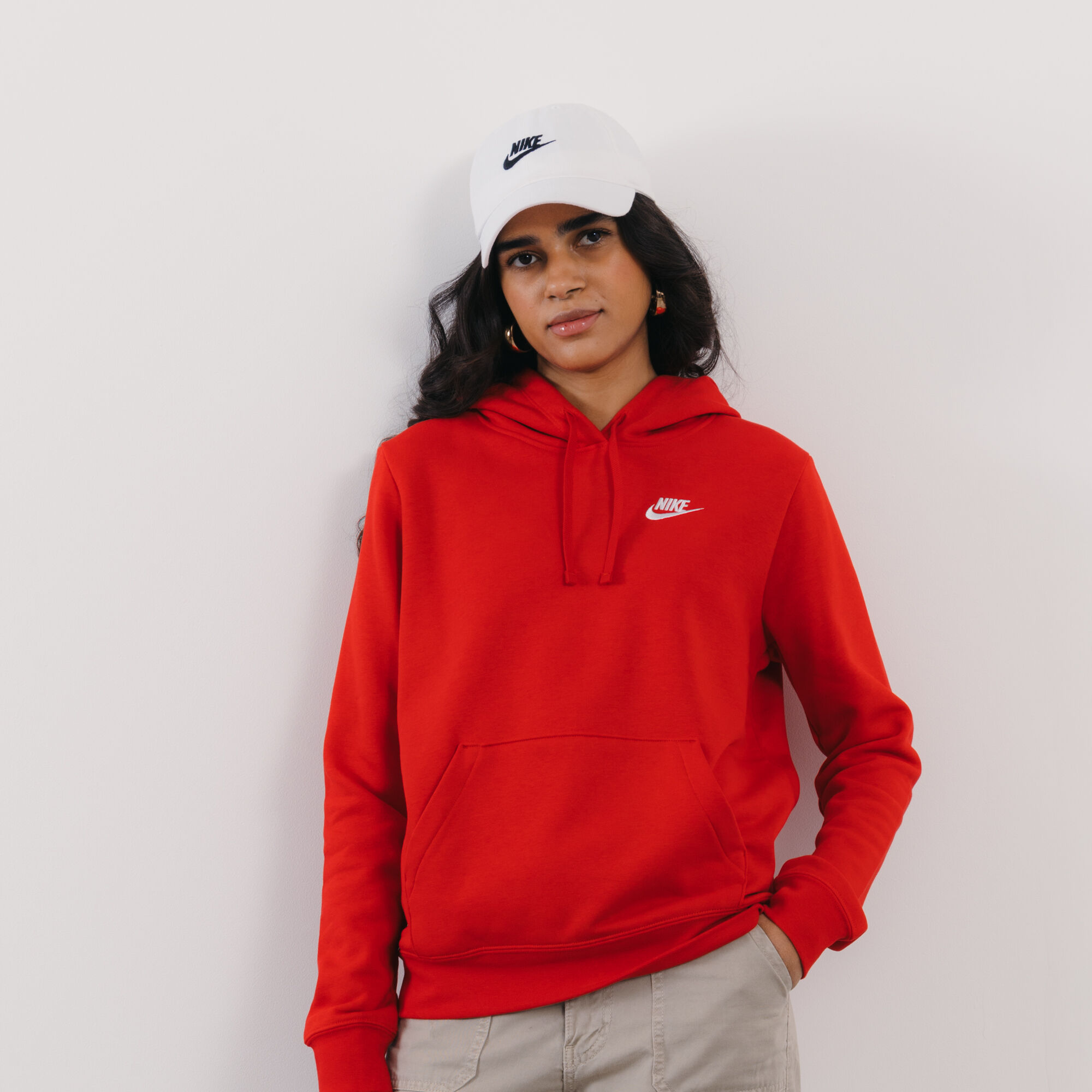 Pull nike clearance femme rouge