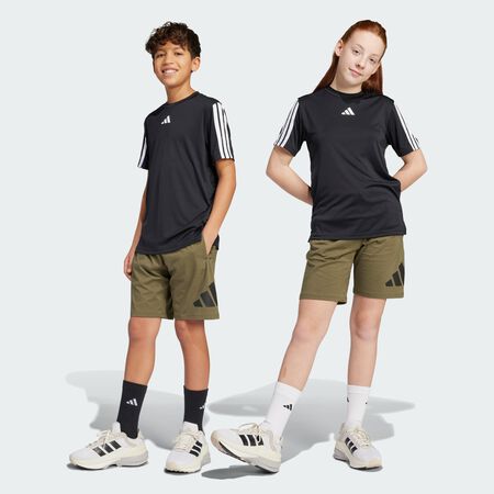 ADIDAS SPORTSWEAR Short Essentials Enfants Olive Strata / Black JUNIOR