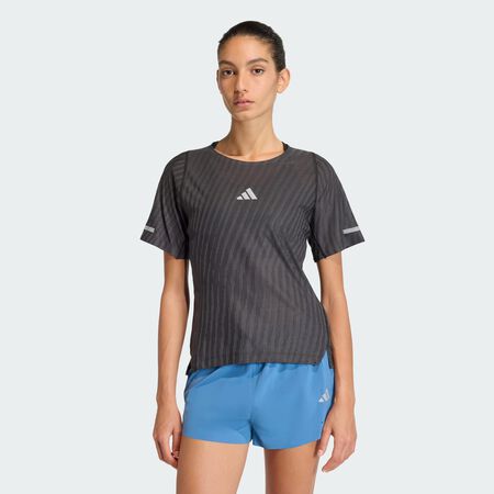 ADIDAS PERFORMANCE ADI365 Climacool+ Engineered T-Shirt Black WOMEN