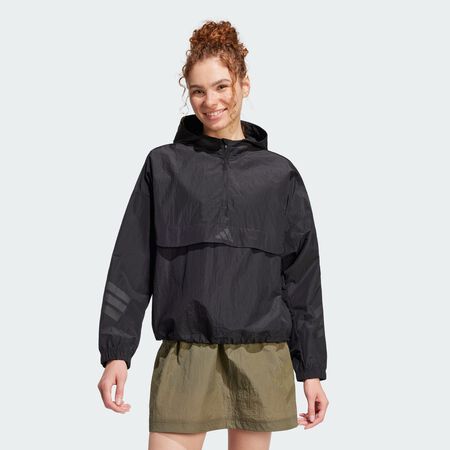 ADIDAS SPORTSWEAR Future Icons 3-Stripes Windbreaker Black WOMEN