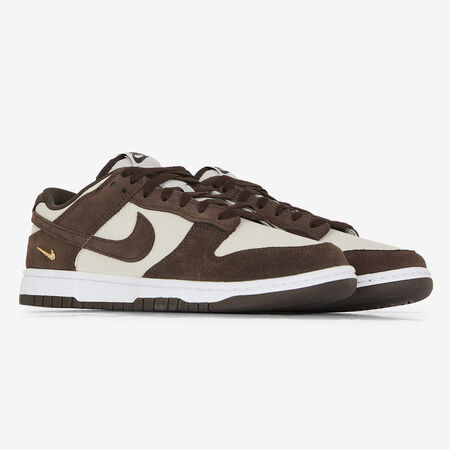 NIKE dunk DUNK LOW MARRON/BEIGE HOMME