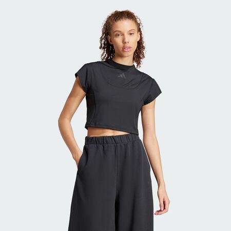 ADIDAS SPORTSWEAR T-shirt City Escape Baby Black FEMME