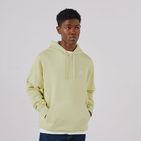 HOODIE CLUB SMALL LOGO : YELLOW/WHITE