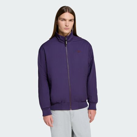 ADIDAS ORIGINALS 90s ALTERNATIVE SPORT REVERSIBLE POLAR FLEECE FIREBIRD JACKET Aurora Plum / Aurora Ruby MEN