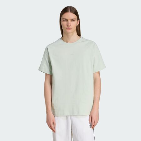 ADIDAS ORIGINALS Premium Essentials Tee Linen Green MEN