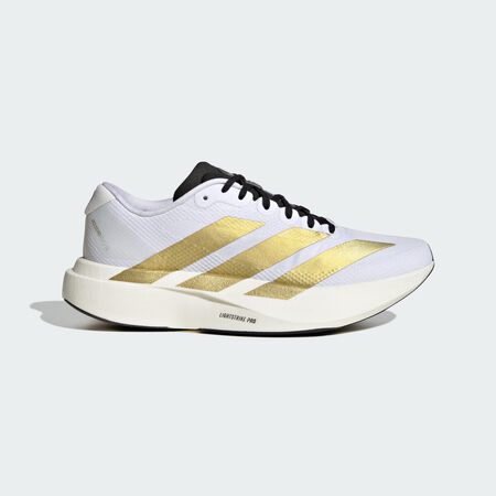 Adizero EVO SL Shoes : Cloud White / Matte Gold / Core Black
