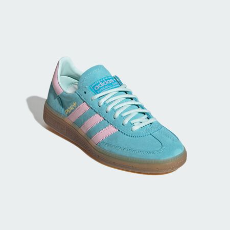 ADIDAS ORIGINALS Chaussure Handball Spezial Pulse Aqua / Clear Pink / Gum JUNIOR