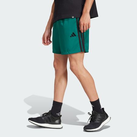 ADIDAS SPORTSWEAR Essentials 3-Stripes Chelsea Shorts Collegiate Green / Black MEN