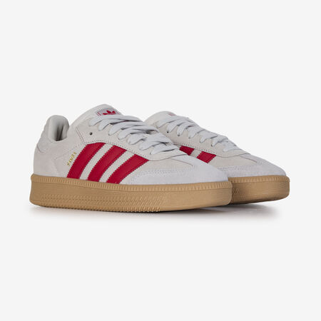 ADIDAS ORIGINALS SAMBA XLG SUEDE GRIS/ROUGE JUNIOR