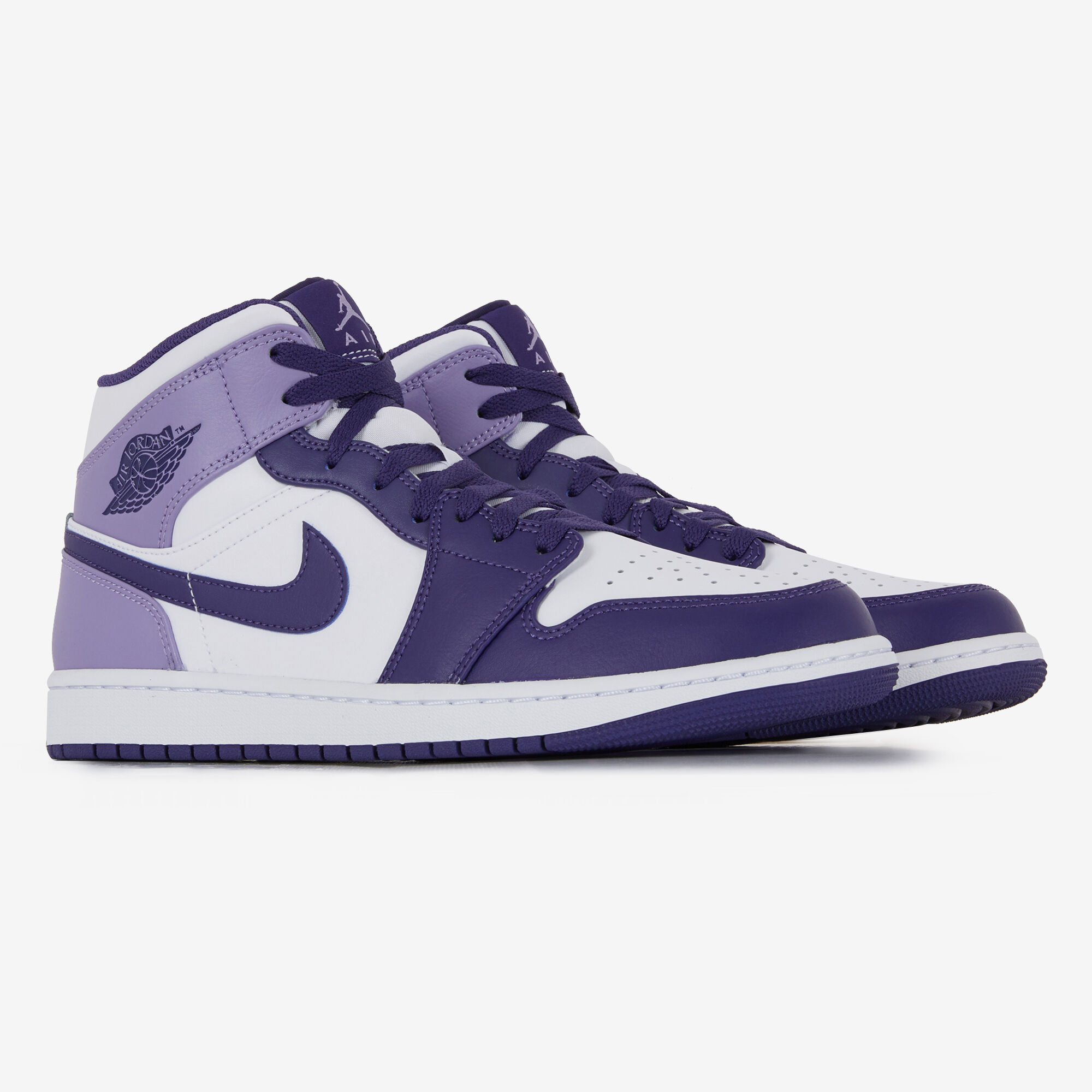 Jordan 1 mid violet 2025