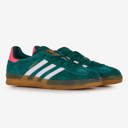 ADIDAS ORIGINALS gazelle GAZELLE INDOOR VERT/ROSE FEMME