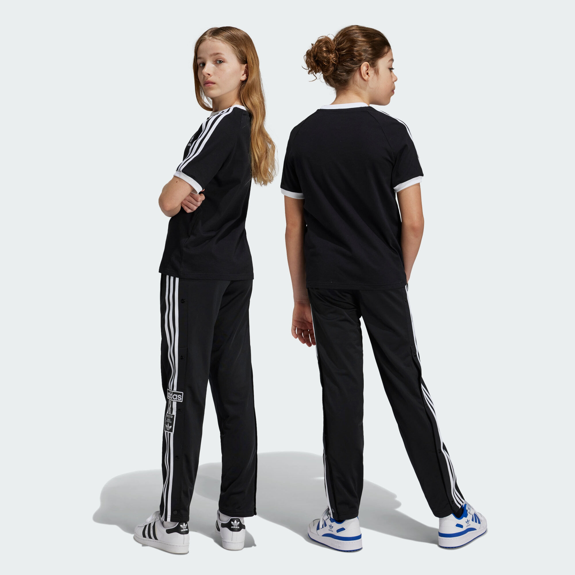 ADIDAS ORIGINALS Pantalon Adibreak Enfants PANTALON ENFANT Black White Courir