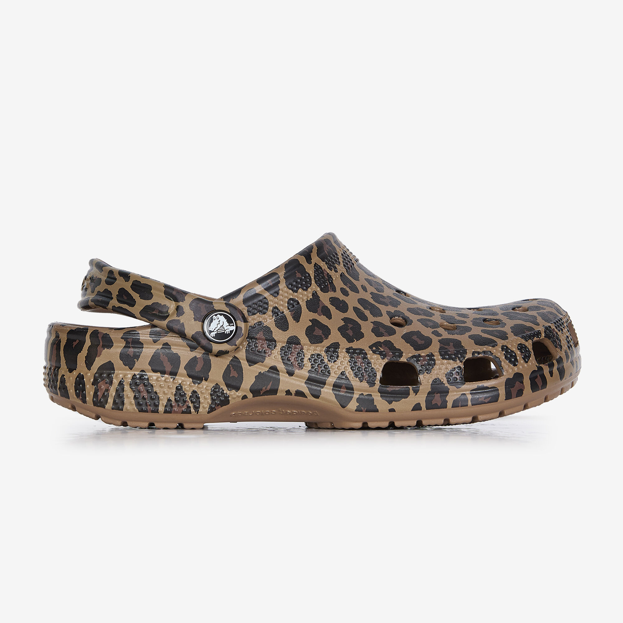Crocs Classic Animal Sabots Unisex Sepia / Leopard - vue 2