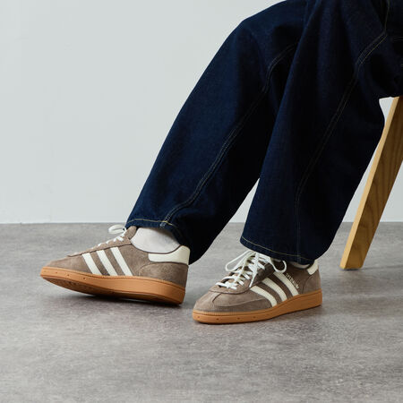 ADIDAS ORIGINALS HANDBALL SPEZIAL BROWN/WHITE SNEAKERS MEN
