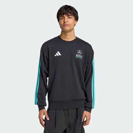 ADIDAS PERFORMANCE MERCEDES - AMG PETRONAS FORMULA 1 TEAM DNA SWEAT TOP Black / Semi Mint Rush MEN