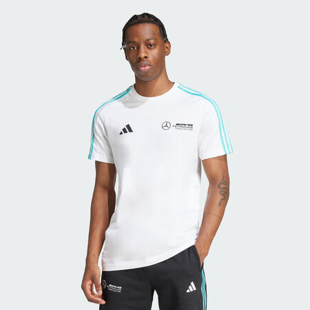 ADIDAS PERFORMANCE Mercedes - AMG Petronas Formula One Team DNA Tee White / Black MEN