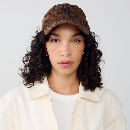 NEW ERA 9TWENTY WOMEN NY CORD LEO MARRON/NOIR FEMME