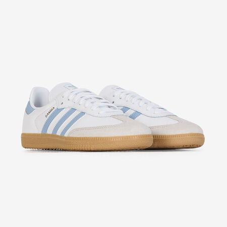 ADIDAS ORIGINALS SAMBA OG WHITE/BLUE JUNIOR
