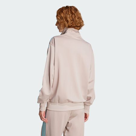 ADIDAS ORIGINALS JACKET FZ TRACKTOP FIREBIRD BEIGE/BLUE WOMEN