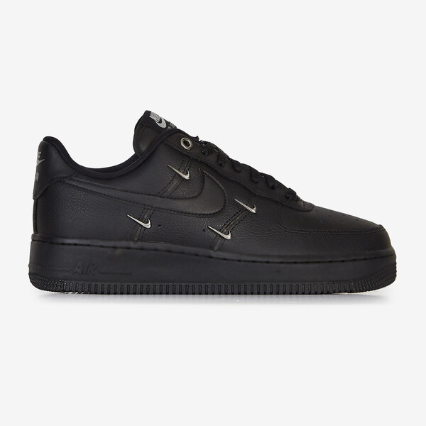 NIKE AIR FORCE 1 LOW MINI SWOOSH BLACK - SNEAKERS WOMEN | Courir.com
