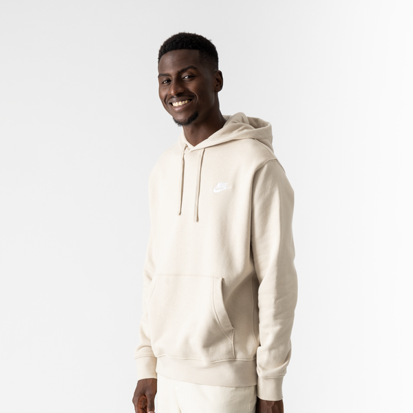 NIKE HOODIE CLUB SMALL LOGO BEIGE SWEATSHIRTS MEN Courir